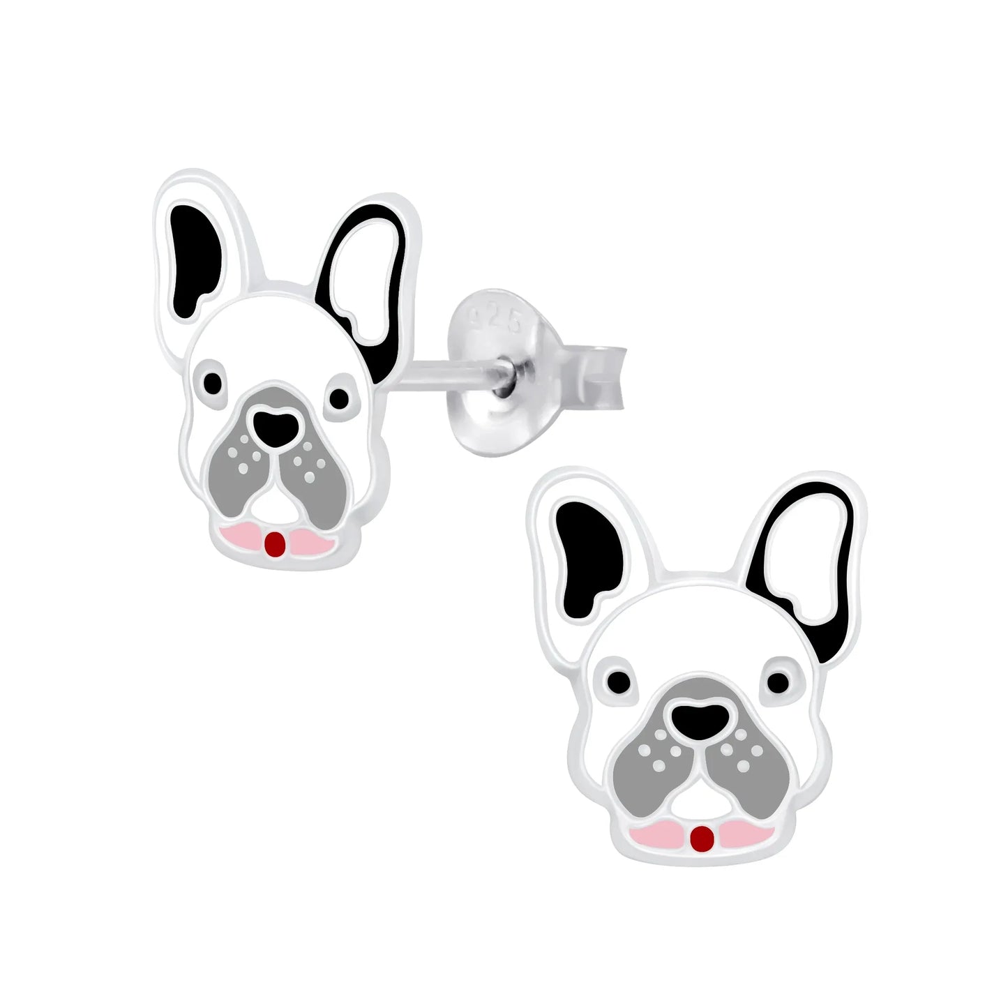 Kinderohrringe Dogge Hund 925 Silber
