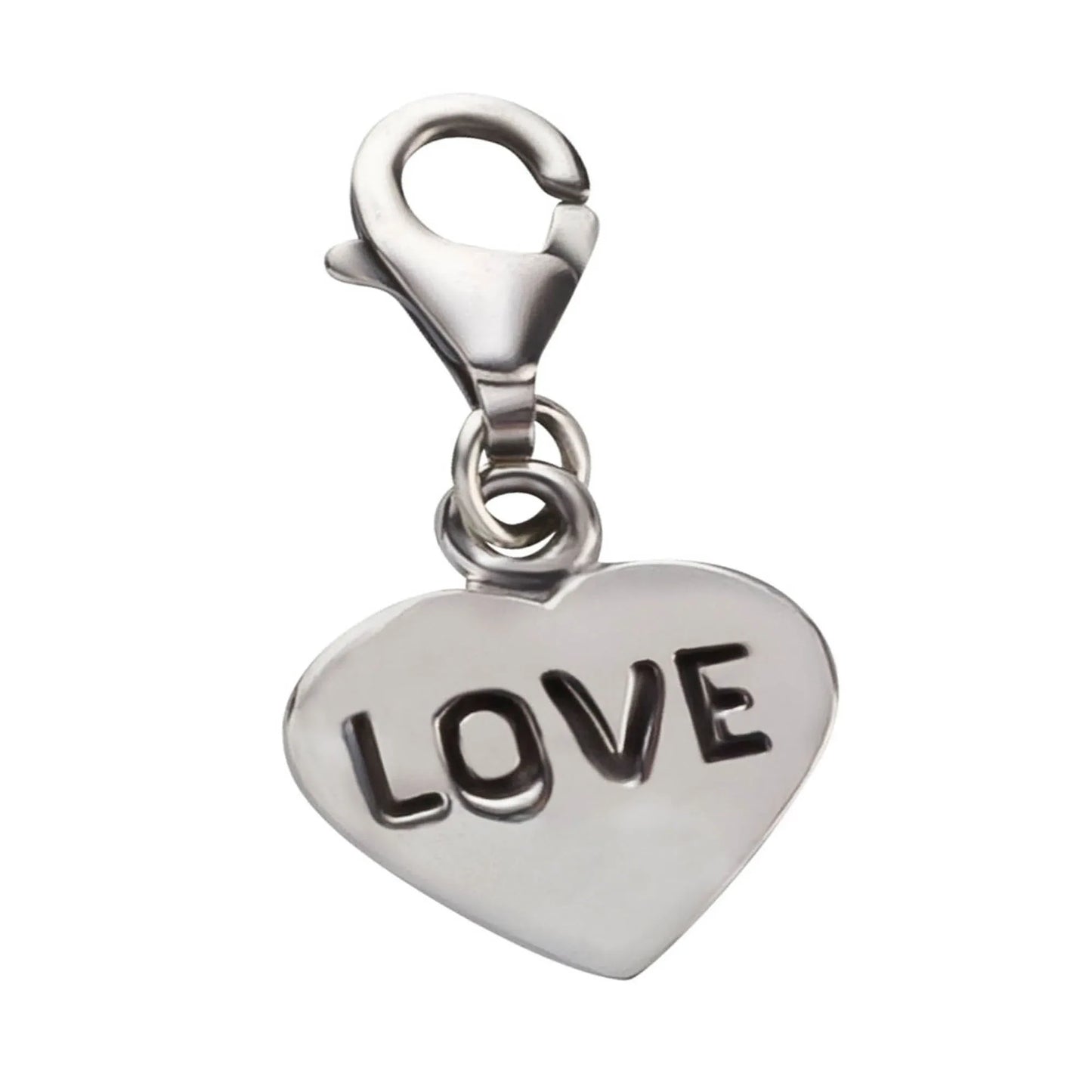 Charms Anhänger Herz Liebe Love 925 Silber