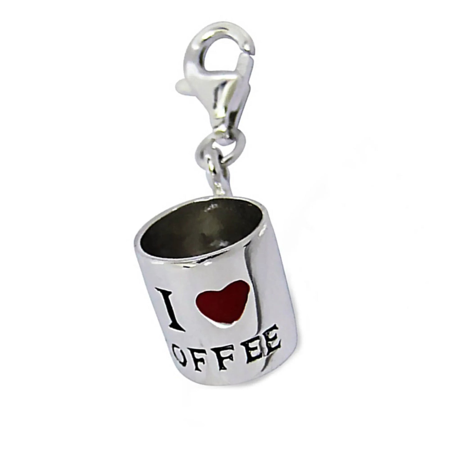 Charms Anhänger Kaffee Becher 925 Silber