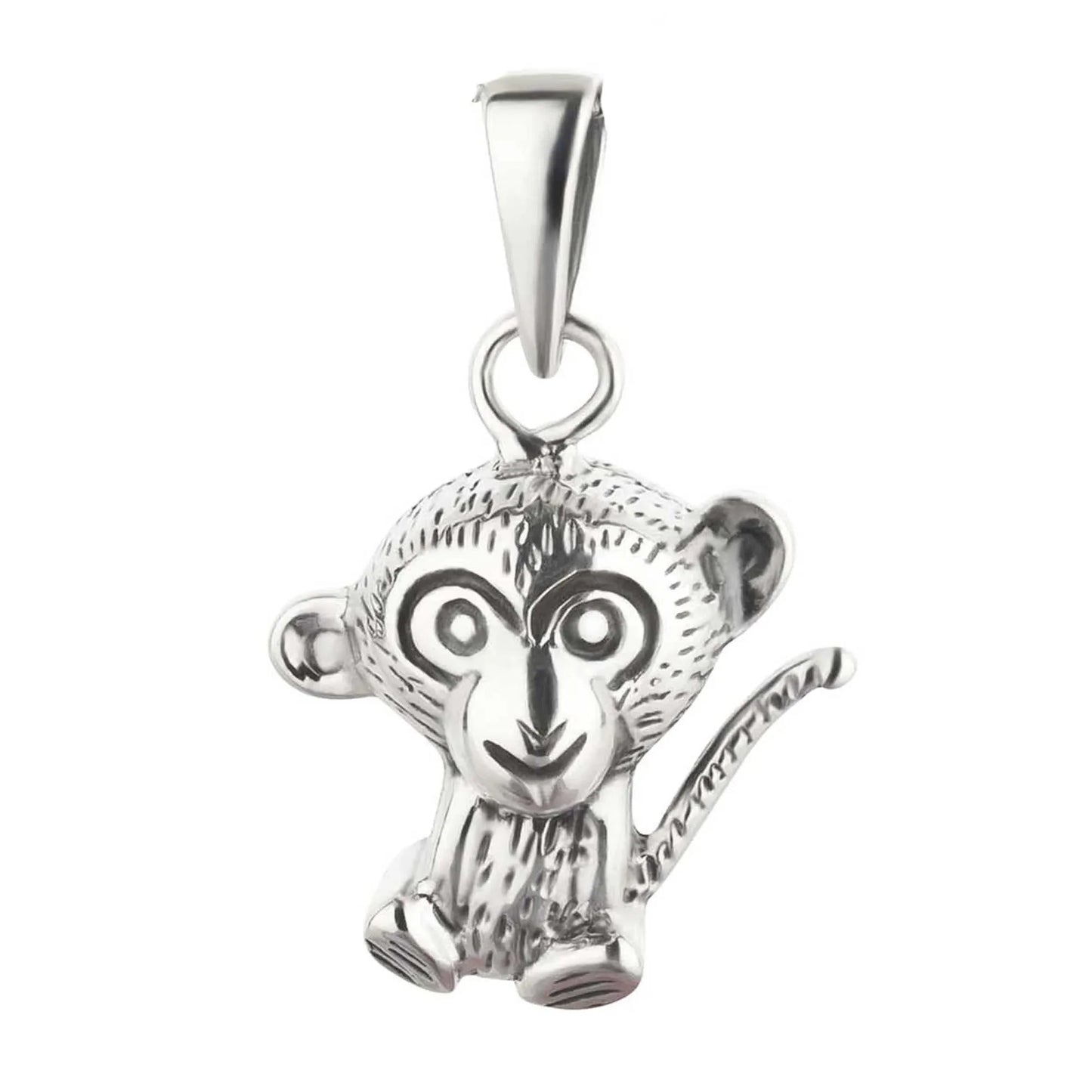 Anhänger Affe 925 Silber