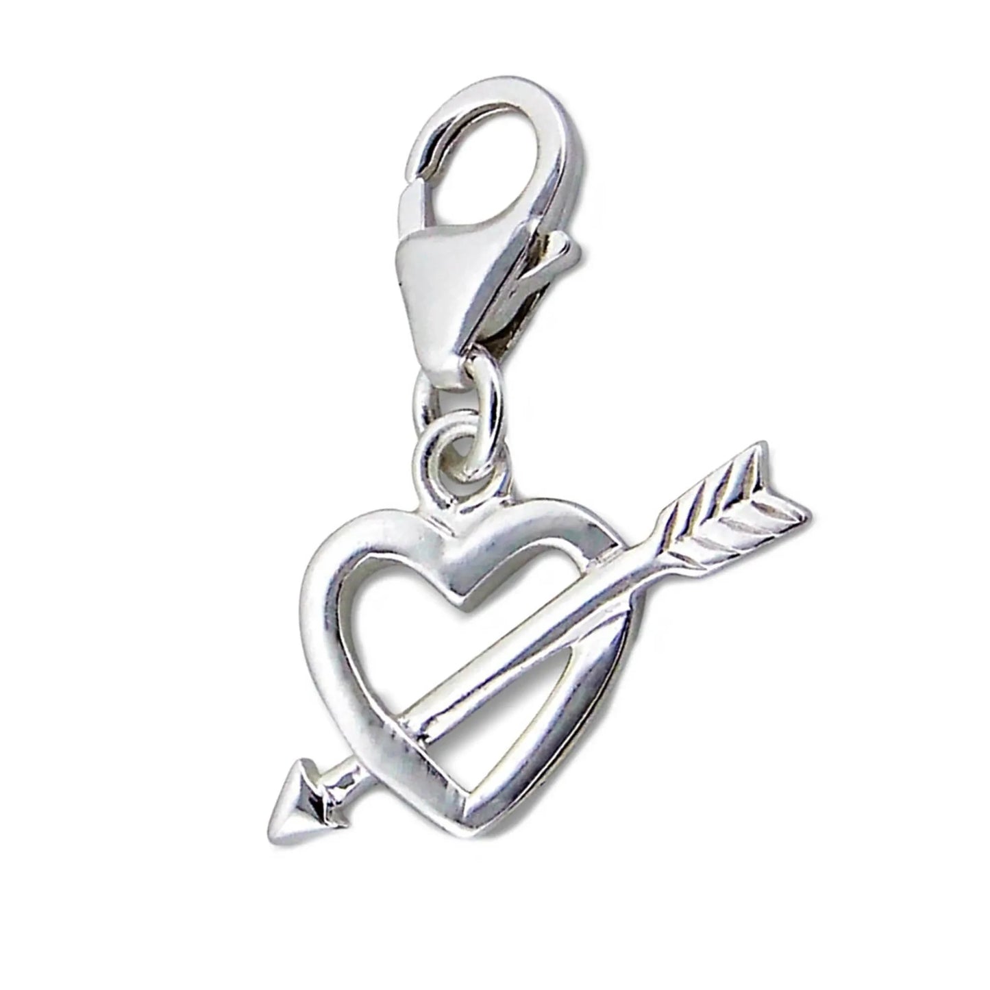 Charms Anhänger Herz Pfeil 925 Silber