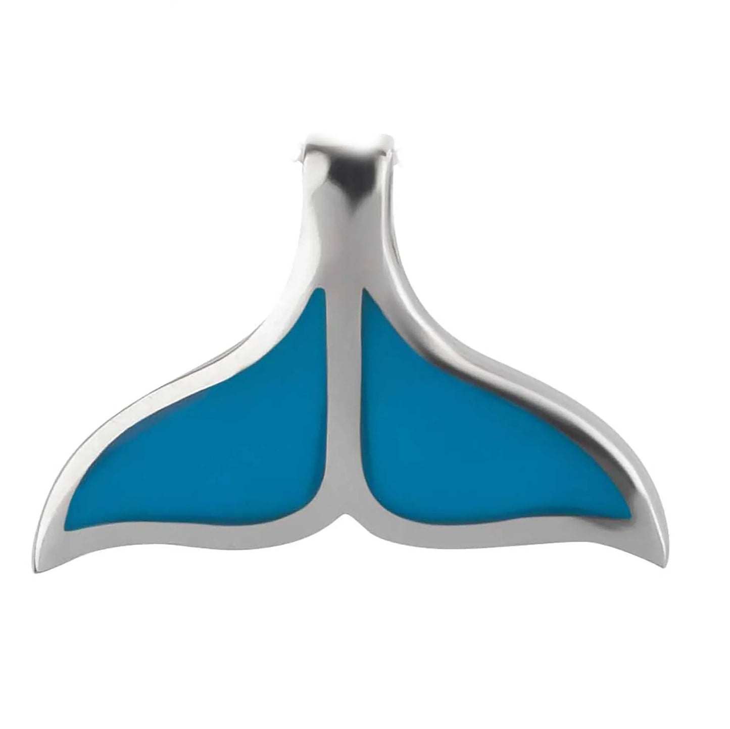 Anhänger Flosse Türkis 925 Silber