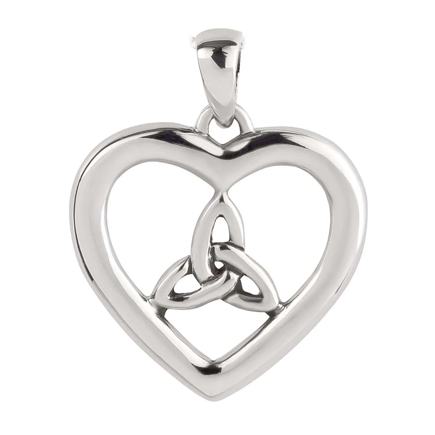 Anhänger Herz Pentagramm 925 Silber