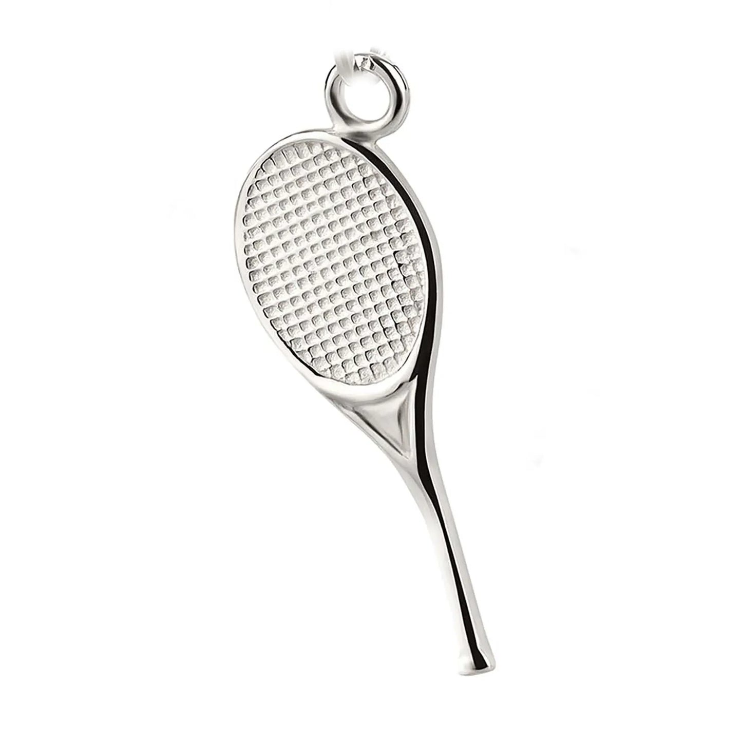 Anhänger Tennisschläger 925 Silber