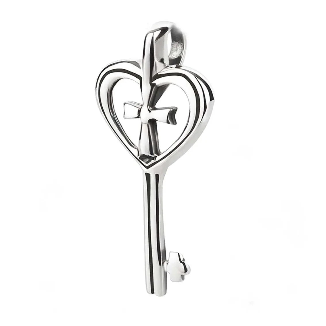Anhänger Schlüssel Kreuz 925 Silber