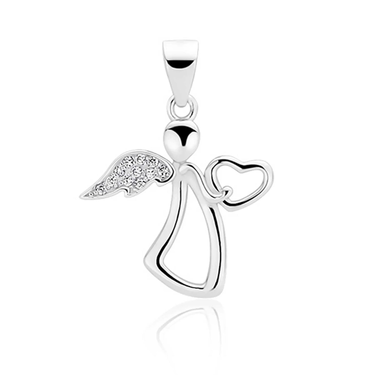 Anhänger schicker Engel Schutzengel 925 Silber