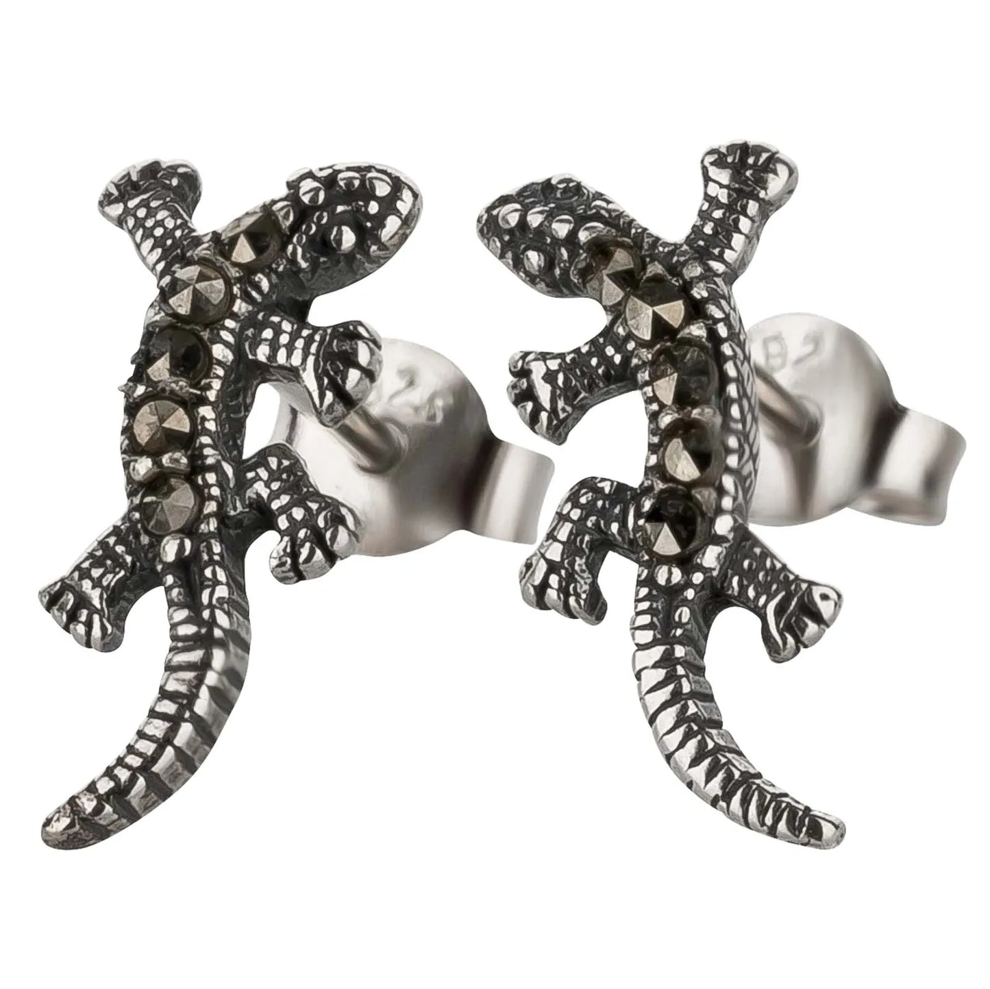 Ohrringe Krokodil 925 Silber
