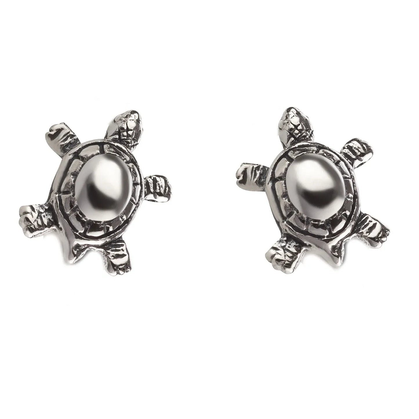 Ohrringe kleine Schildkröte Nemo 925 Silber