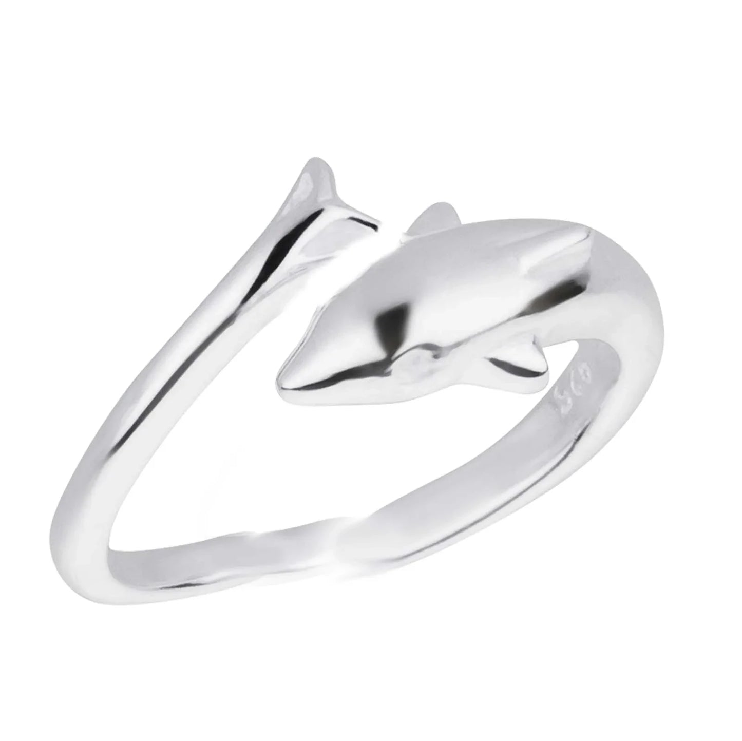 Zehenring Zehring Fisch Delfin 925 Silber