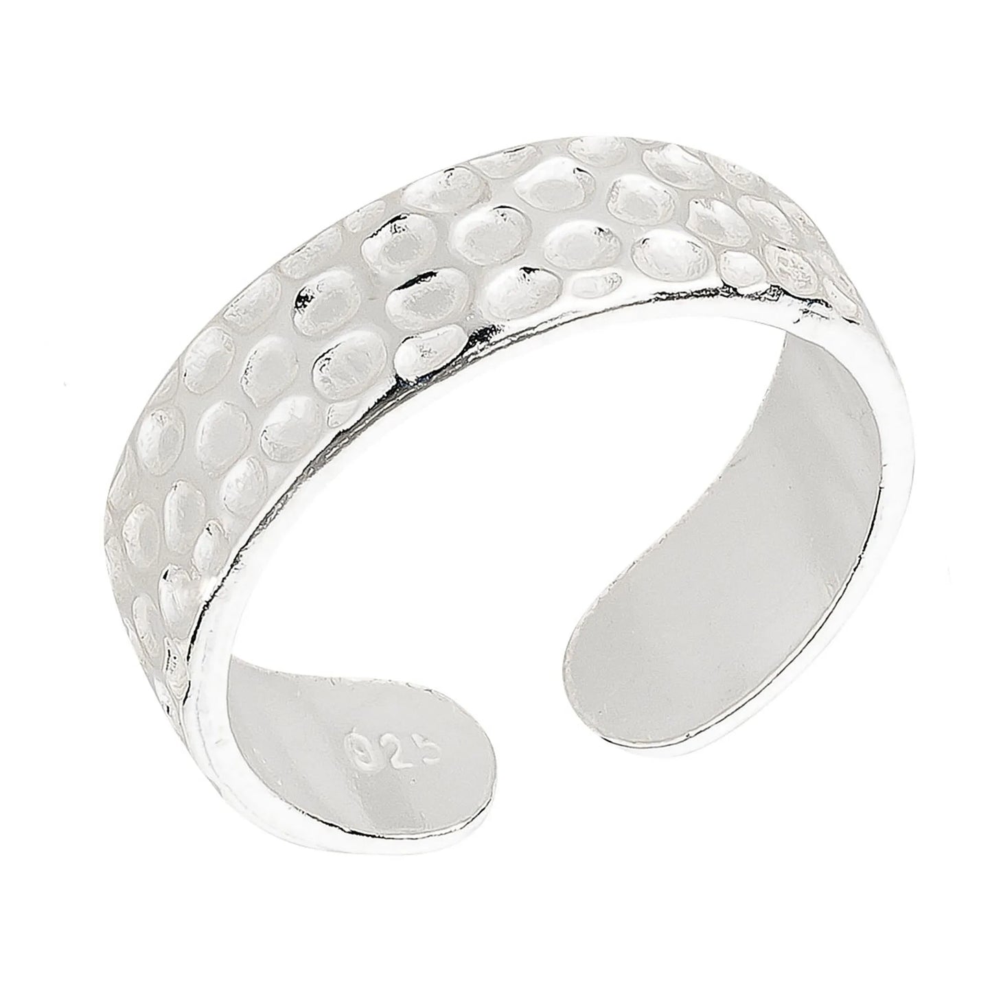 Zehenring Zehring feine Strukturdesign 925 Silber