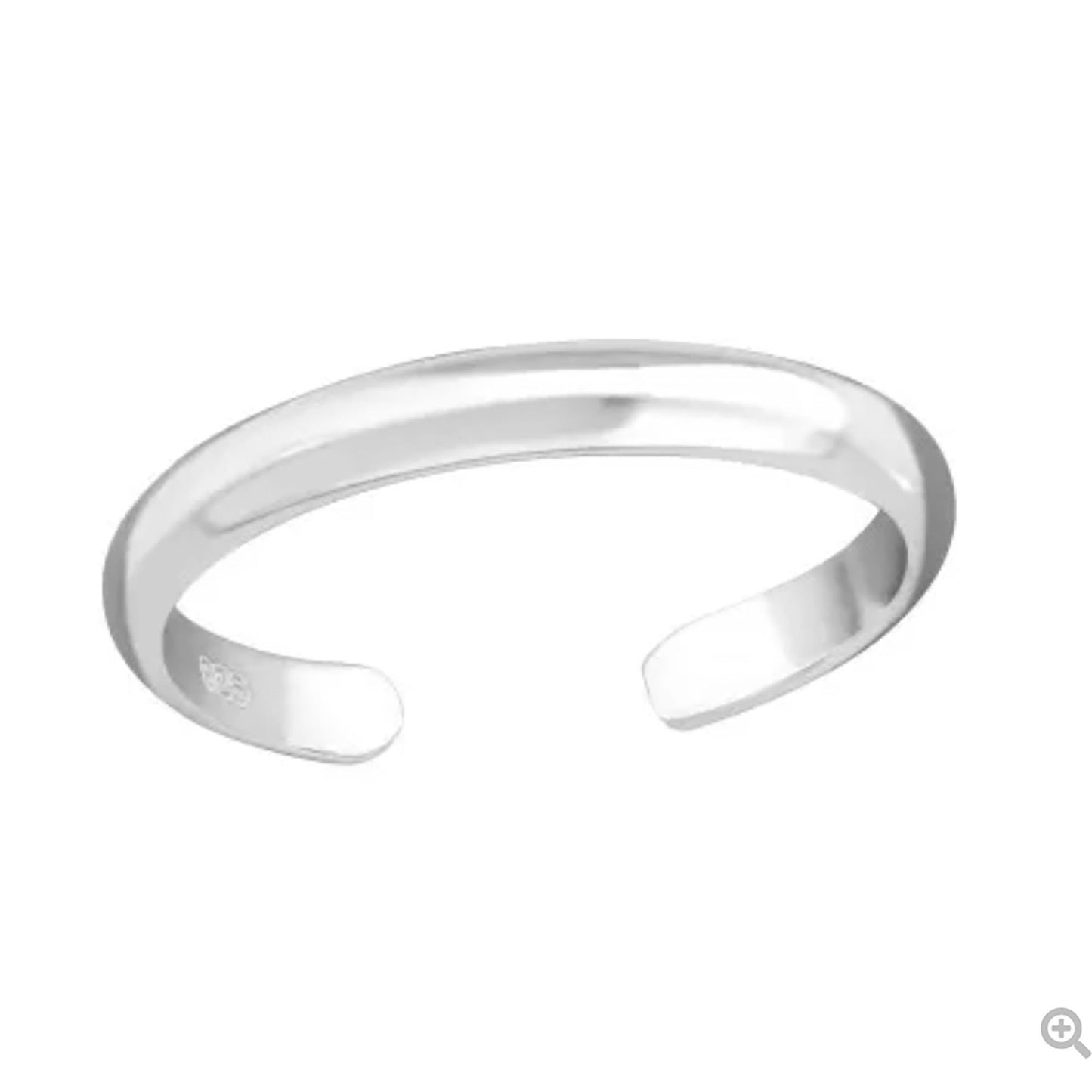 Zehenring schmal, elegant und schlicht 925 Silber