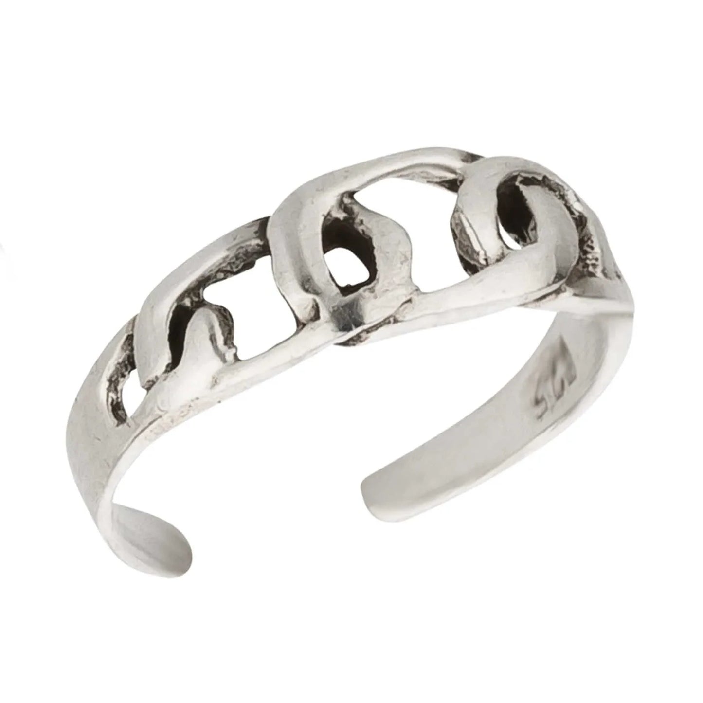 Zehenring Zehring verflochten 925 Silber