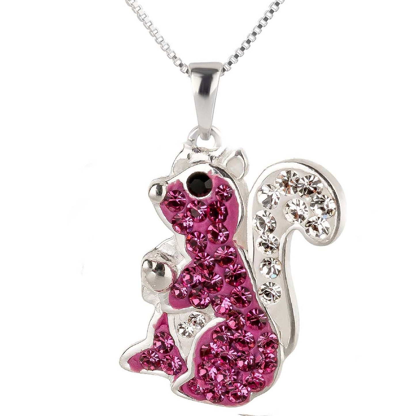 Kinder Anhänger Eichhörnchen 925 Silber