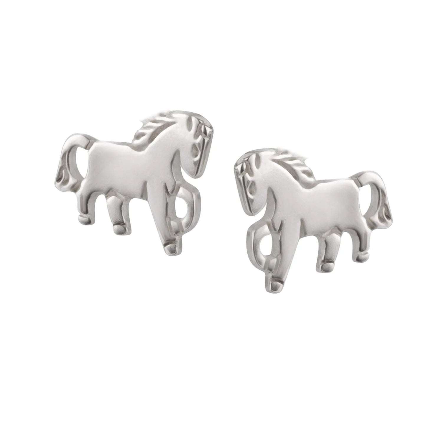 Kinderohrringe Pony Pferd 925 Silber