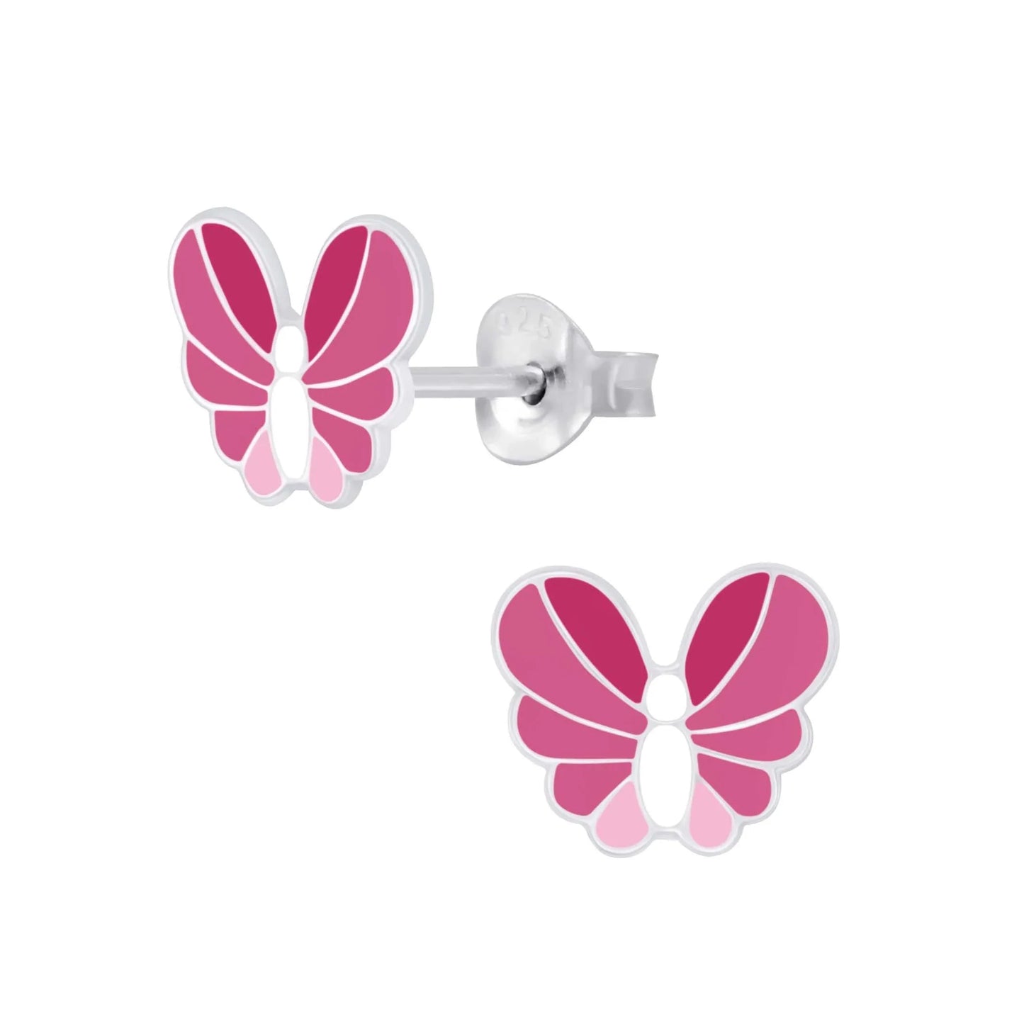 Kinderohrringe Schmetterling Faro 925 Silber