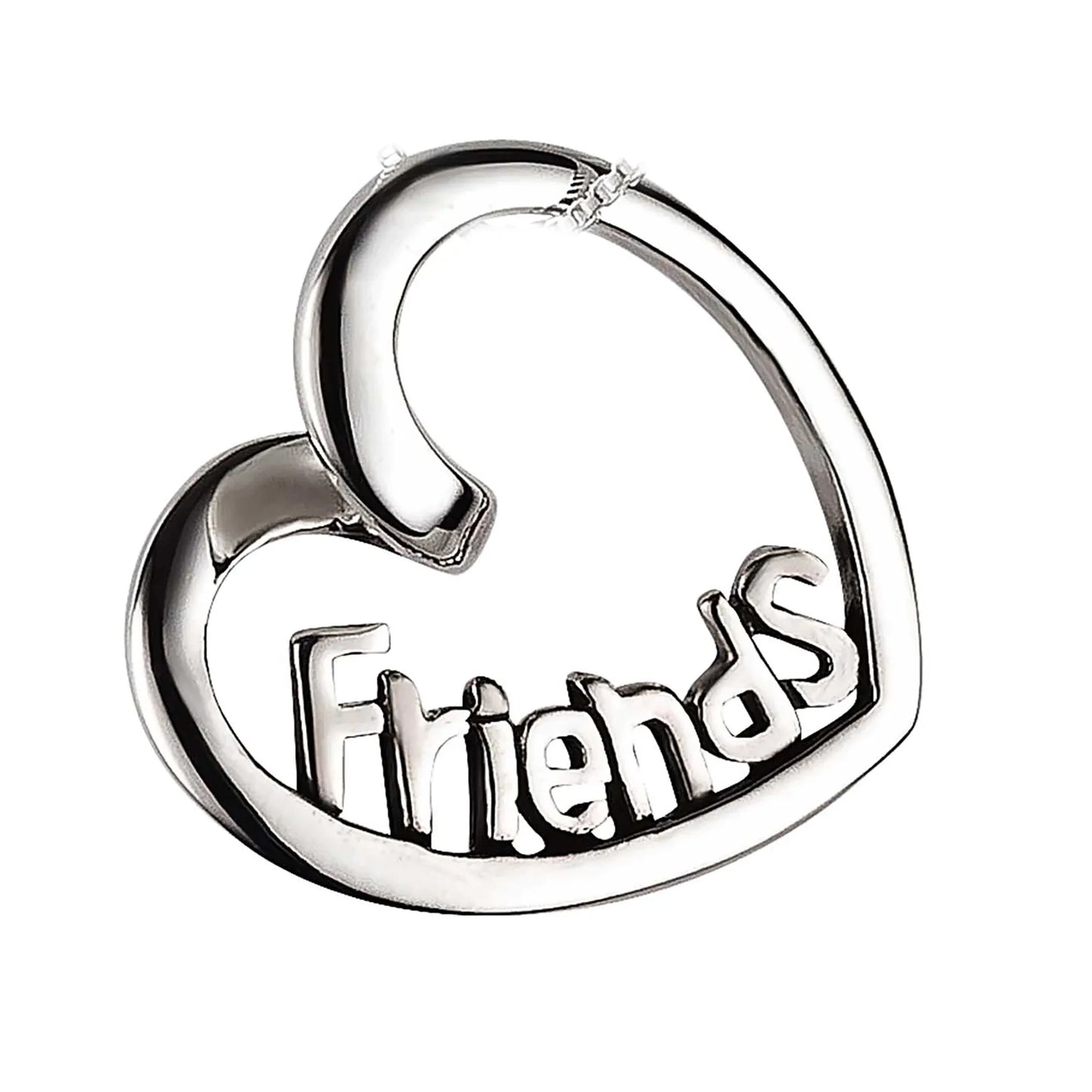 Anhänger Herz Freundschaft 925 Silber