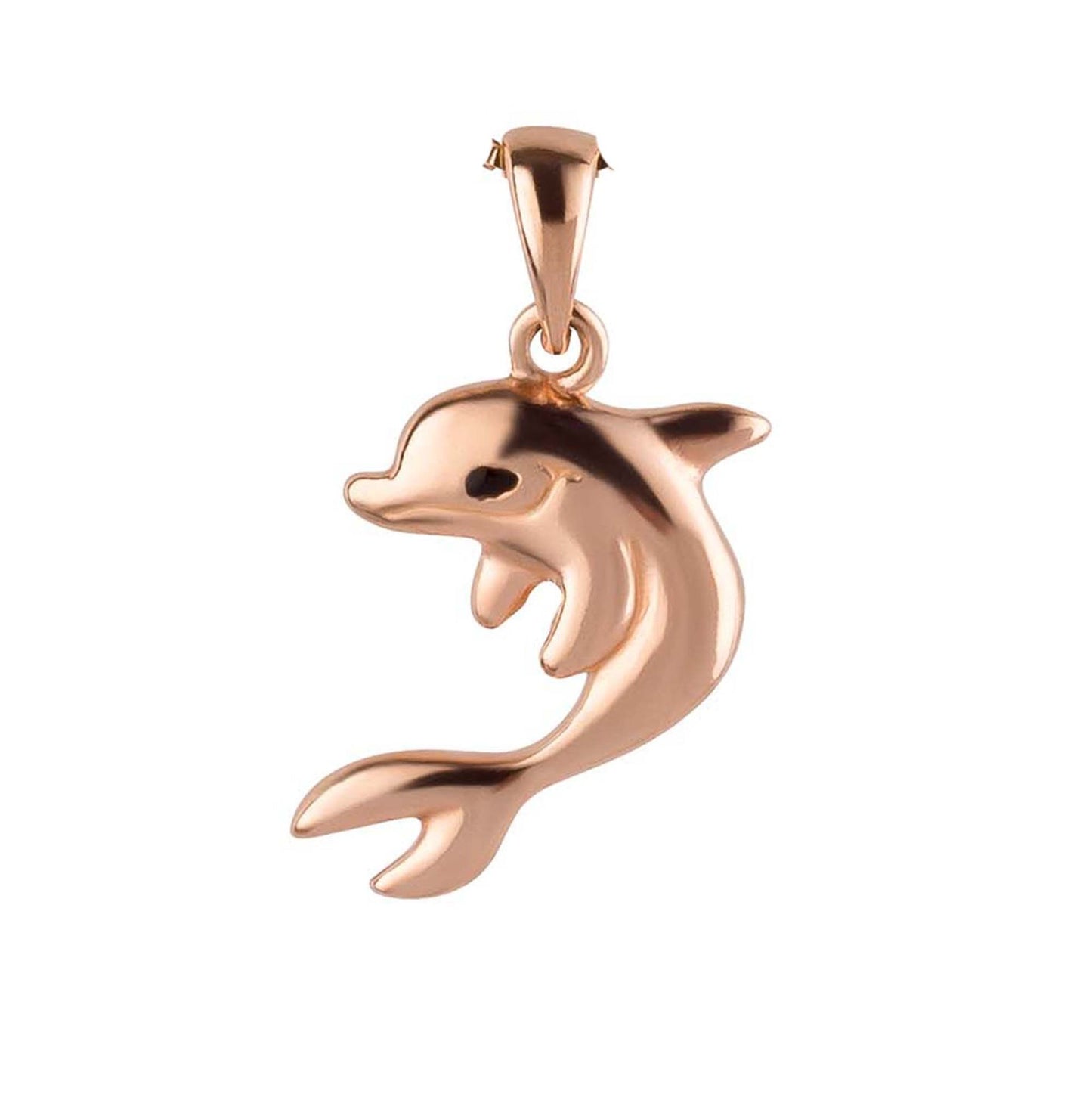 Anhänger Delfin 925 Silber rosegold