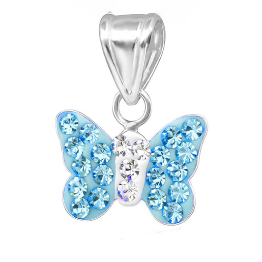 Kinder Anhänger Schmetterling Papion 925 Silber