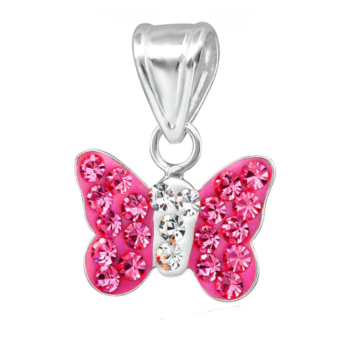 Kinder Anhänger Schmetterling Uno 925 Silber