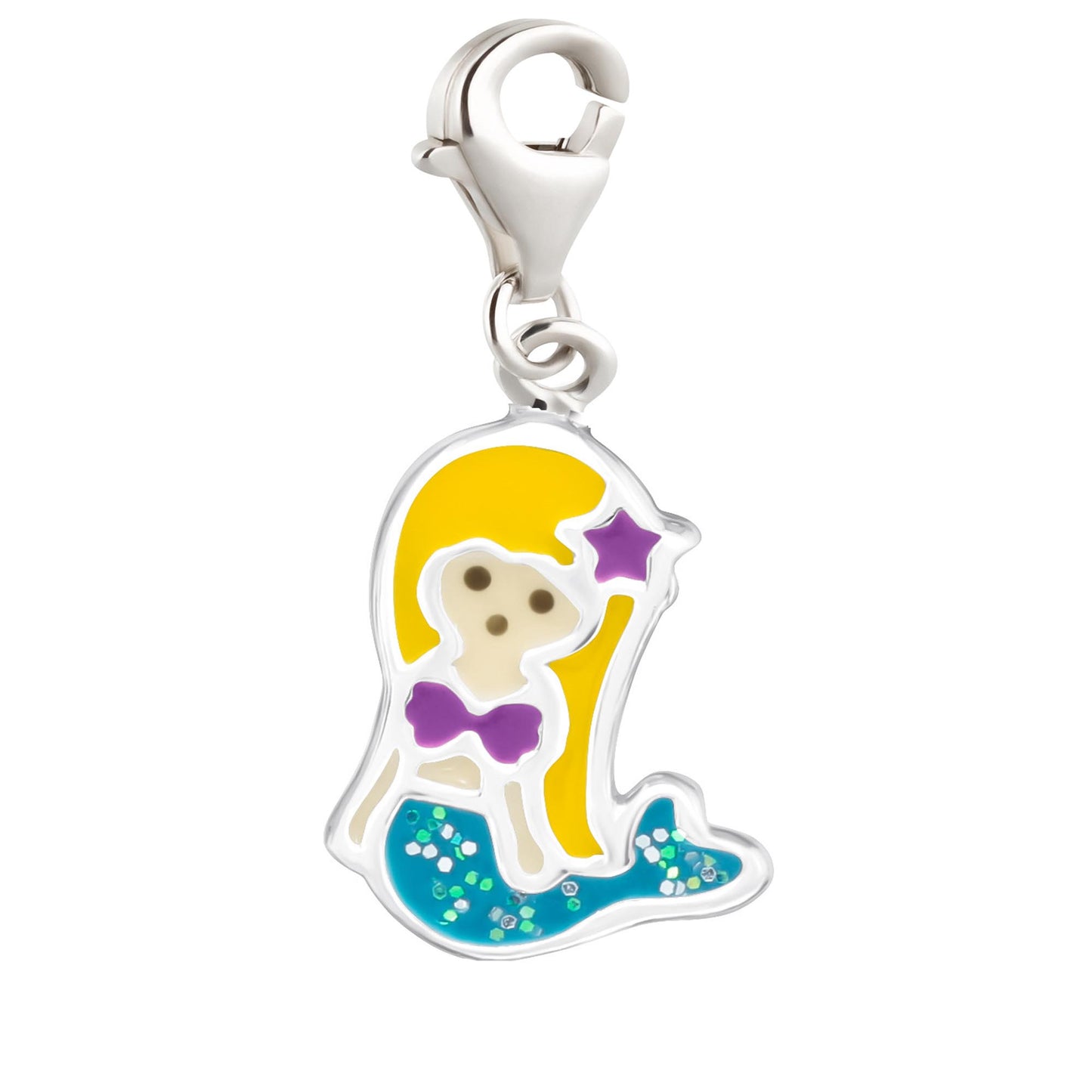 Charms Anhänger Meerjungfrau 925 Silber