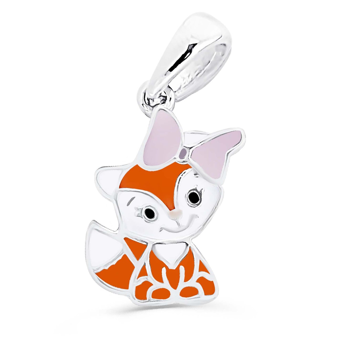 Kinder Anhänger Fuchs Mädchen 925 Silber