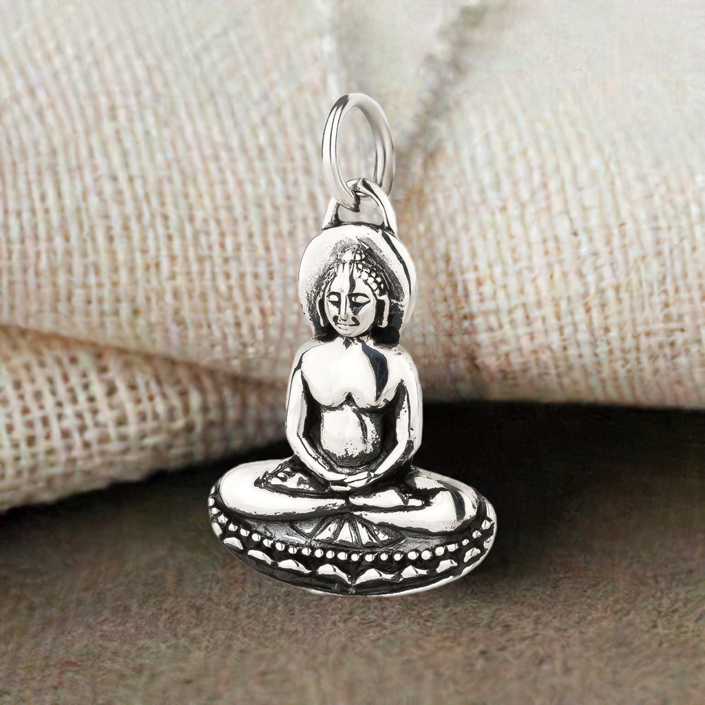 Anhänger Budda 925 Silber