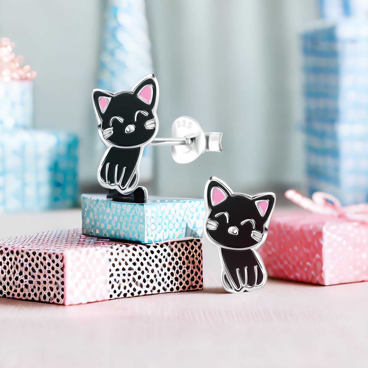 Katzen Schmuck aus 925 Silber