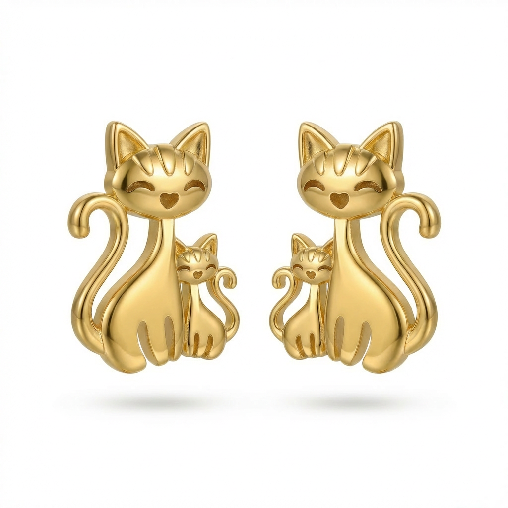Katzen Schmuck aus 925 Silber