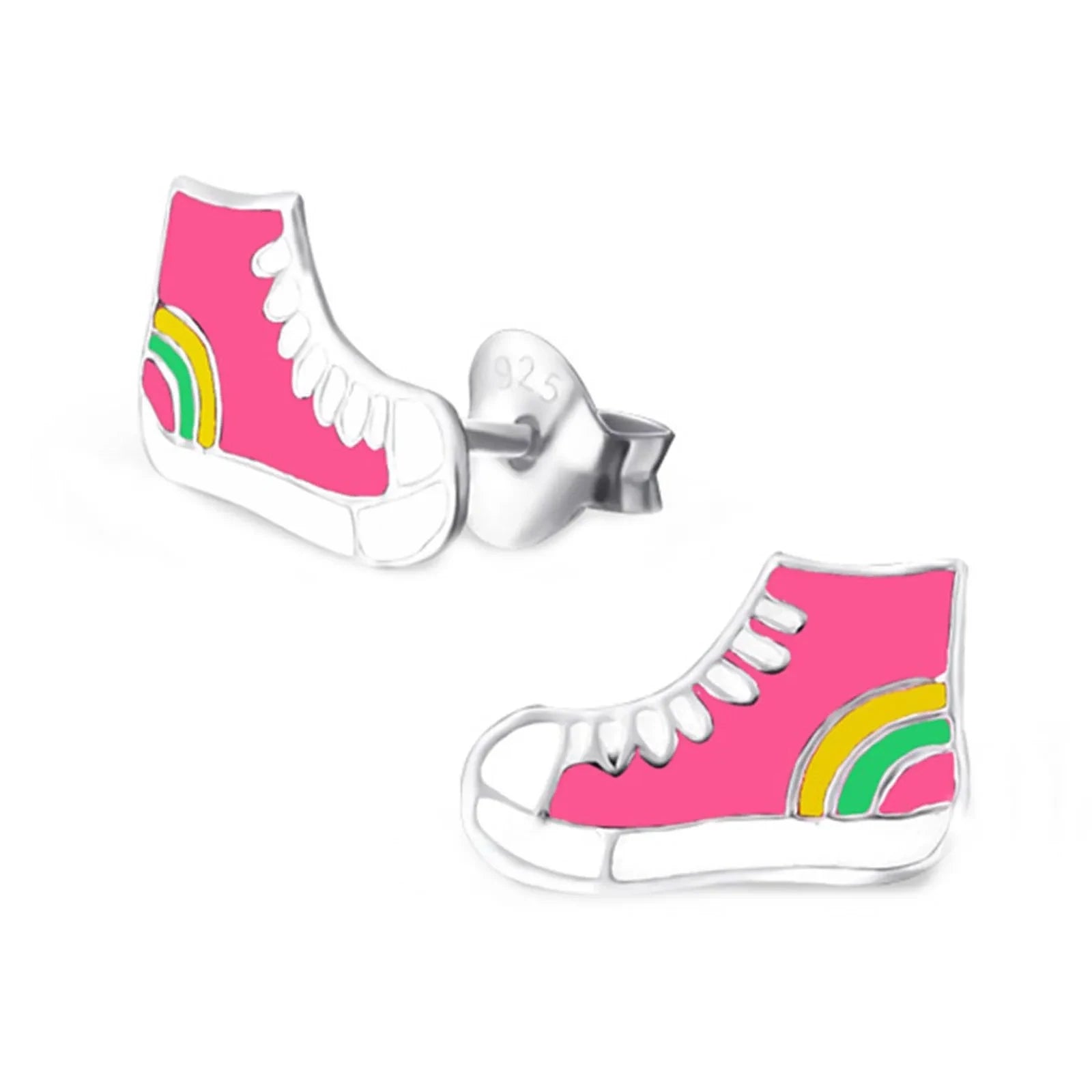 Kinderohrringe Turnschuh 925 Silber