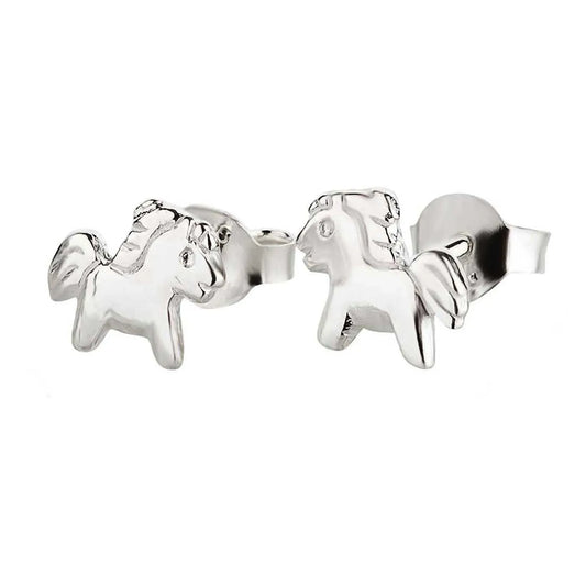 Kinderohrringe Mini Pony Pferd 925 Silber