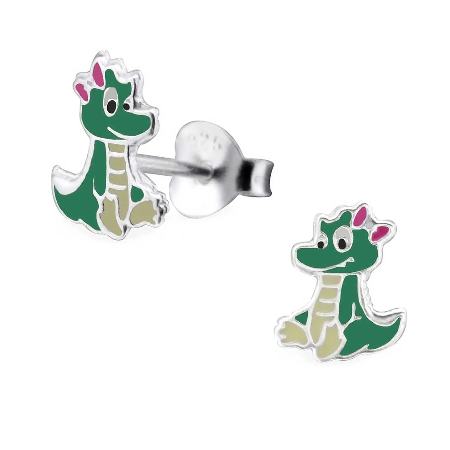 Kinderohrringe funny Dino 925 Silber