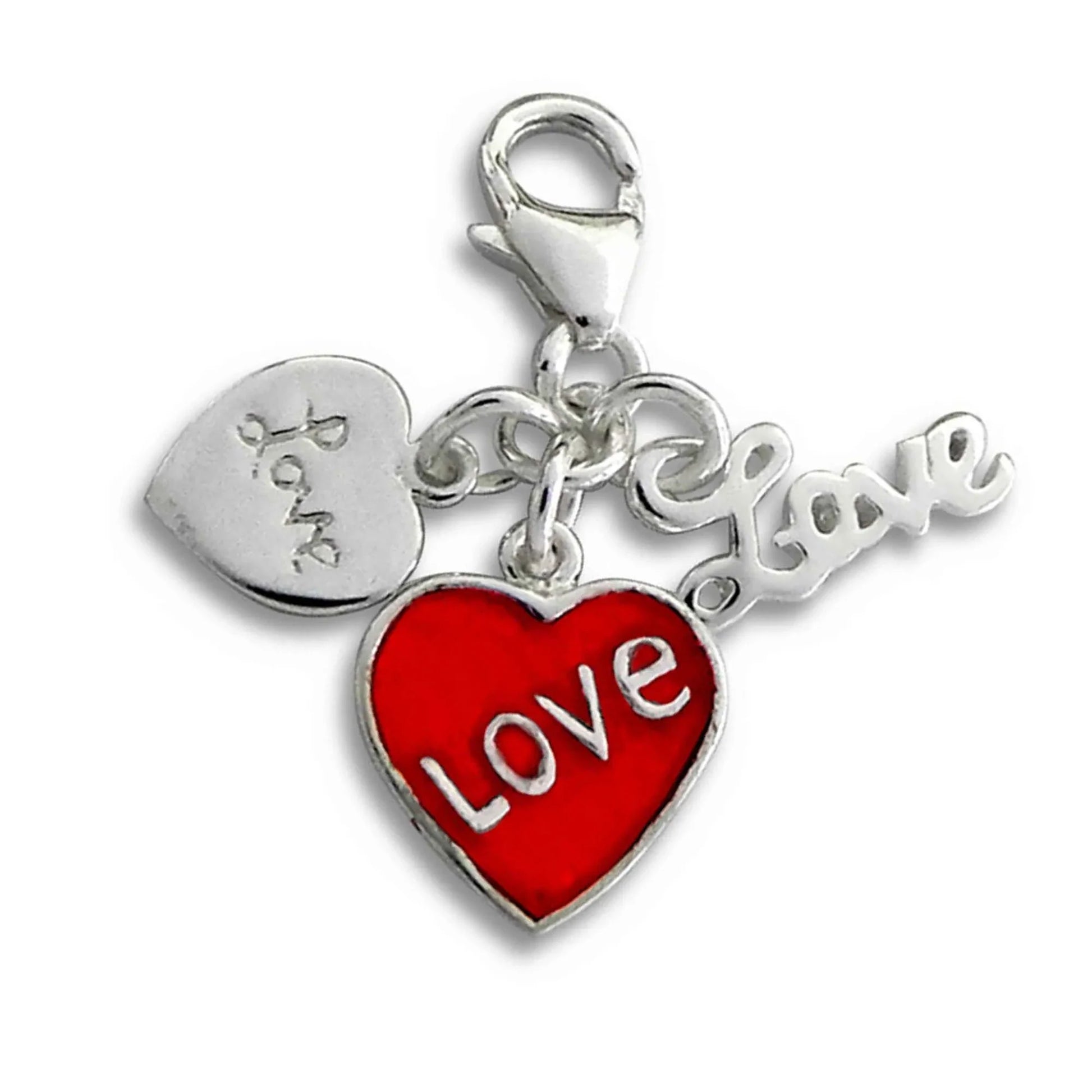 Charms Anhänger Liebe Herz 925 Silber