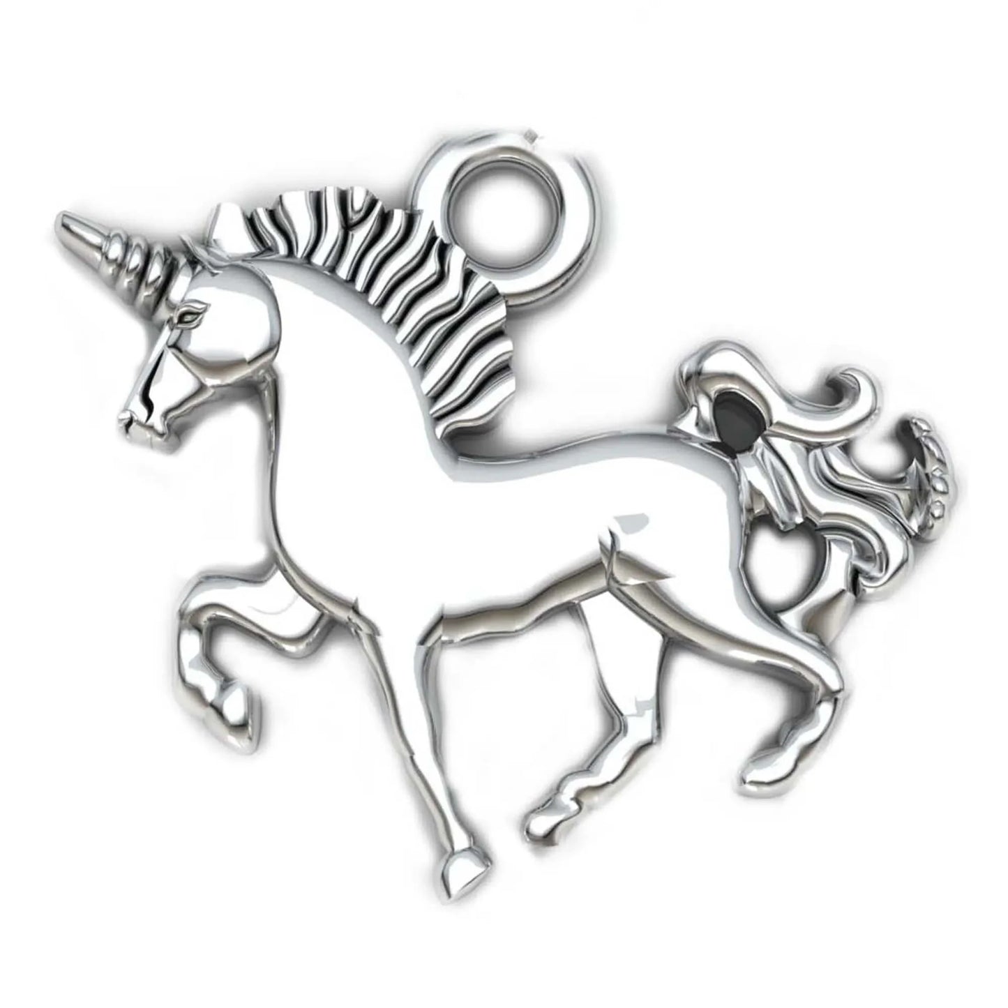 Anhänger elegantes Einhorn 925 Silber