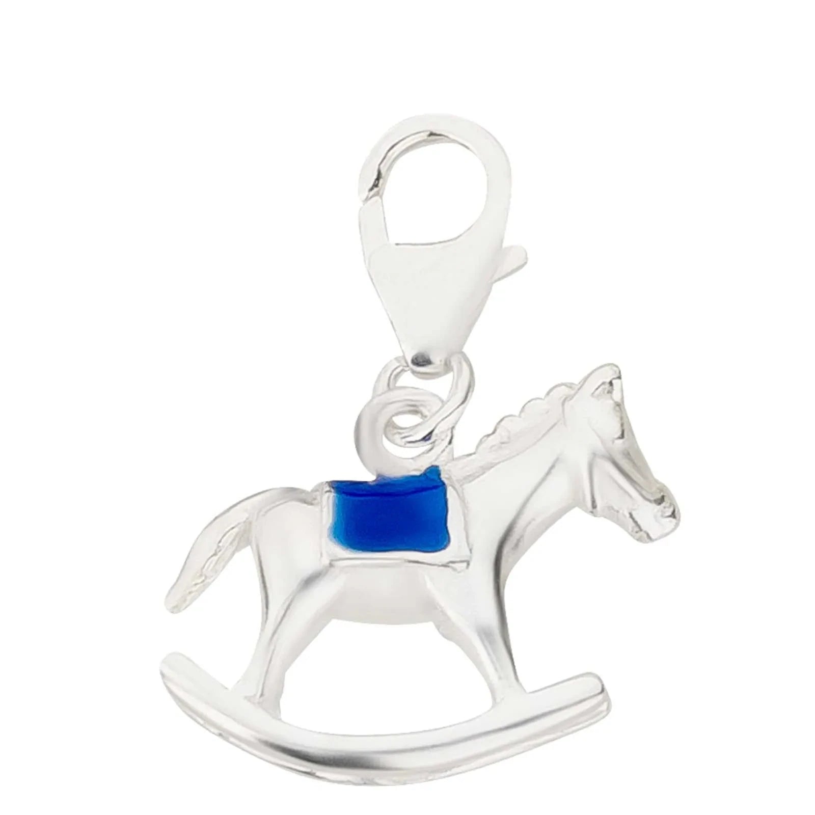 Charms Anhänger Schaukelpferd 925 Silber