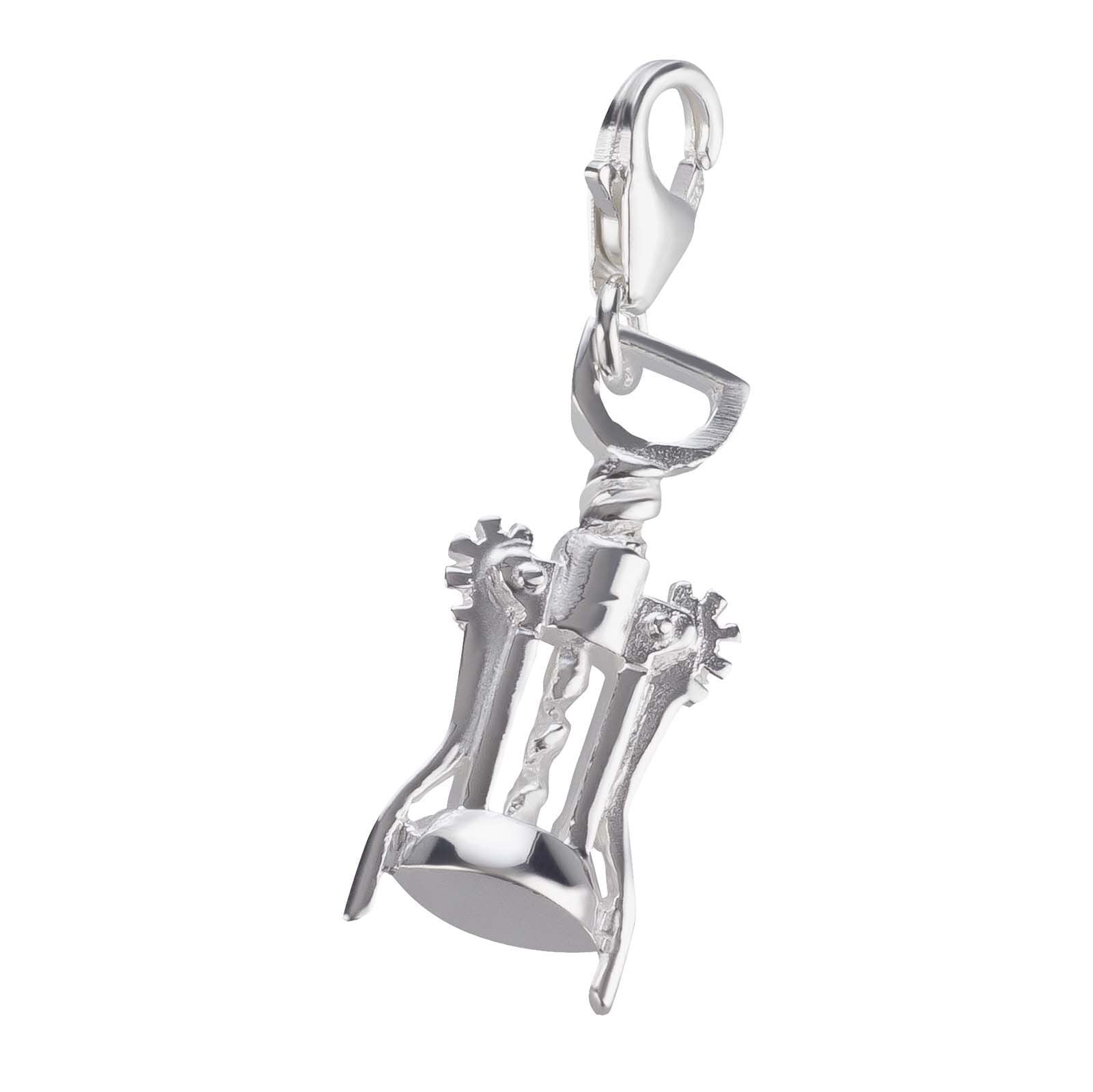 Charms Anhänger Flaschenöffner 925 Silber