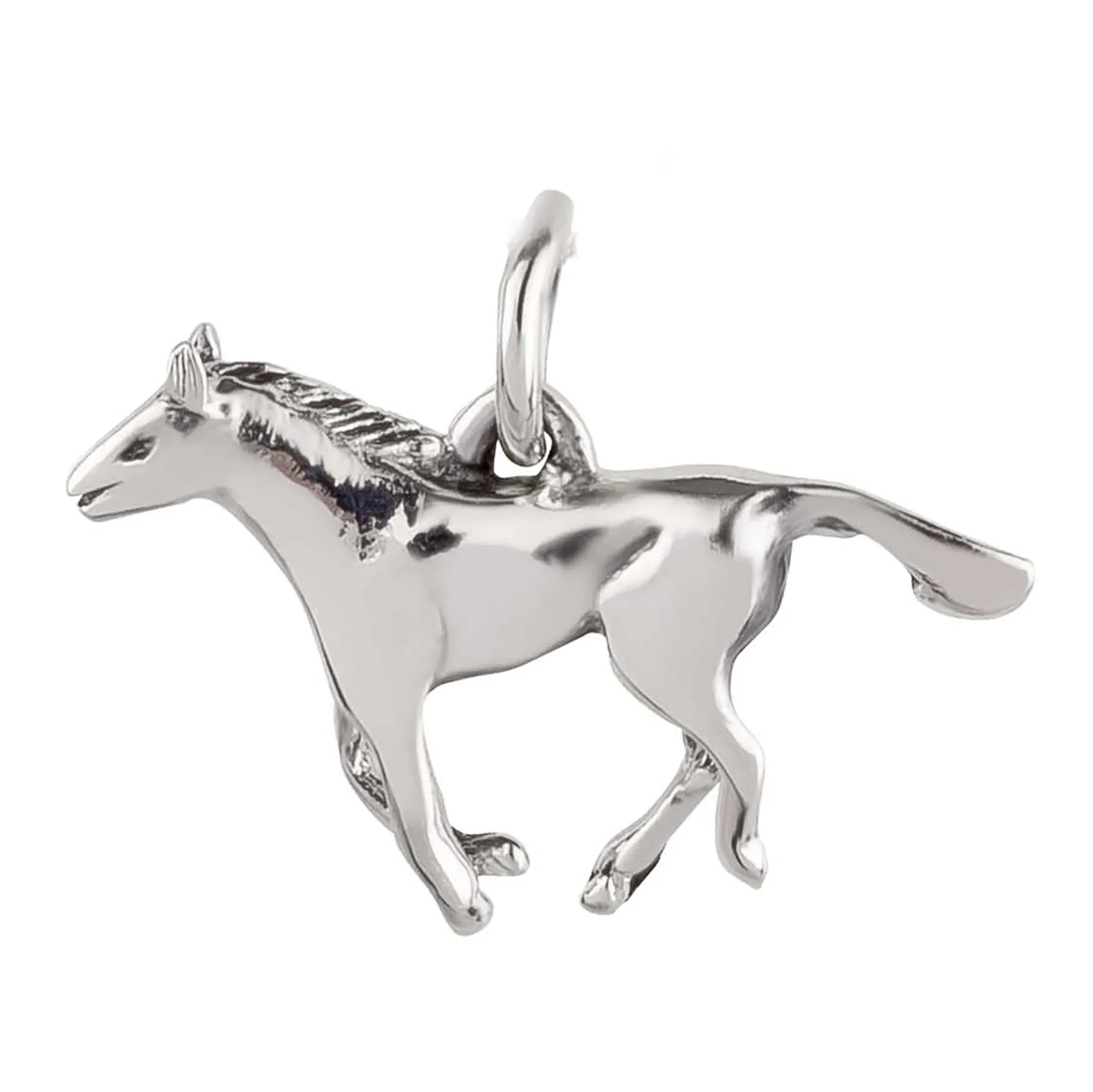 Anhänger Pferd im Galopp925 Silber