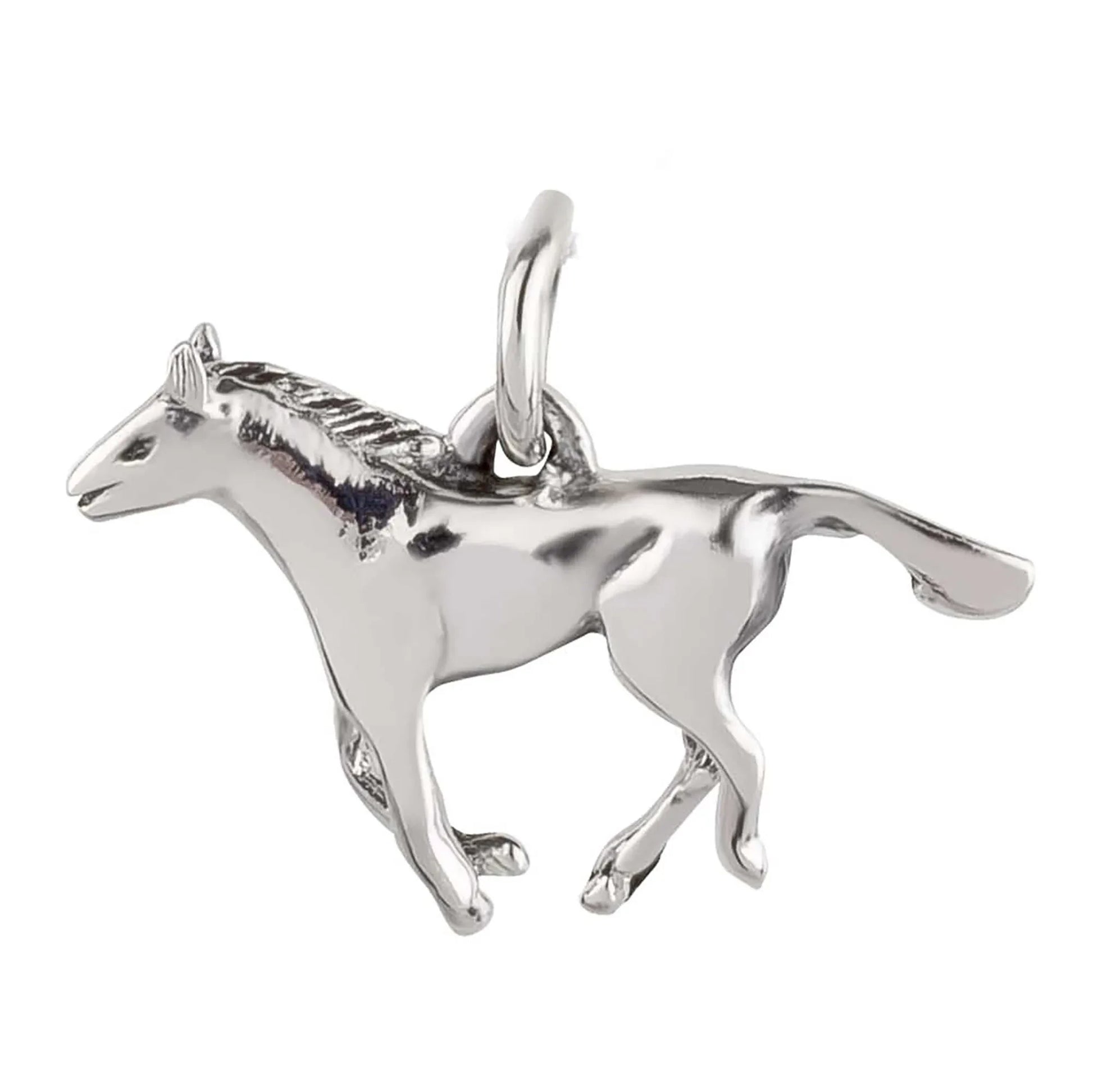 Anhänger Pferd im Galopp925 Silber
