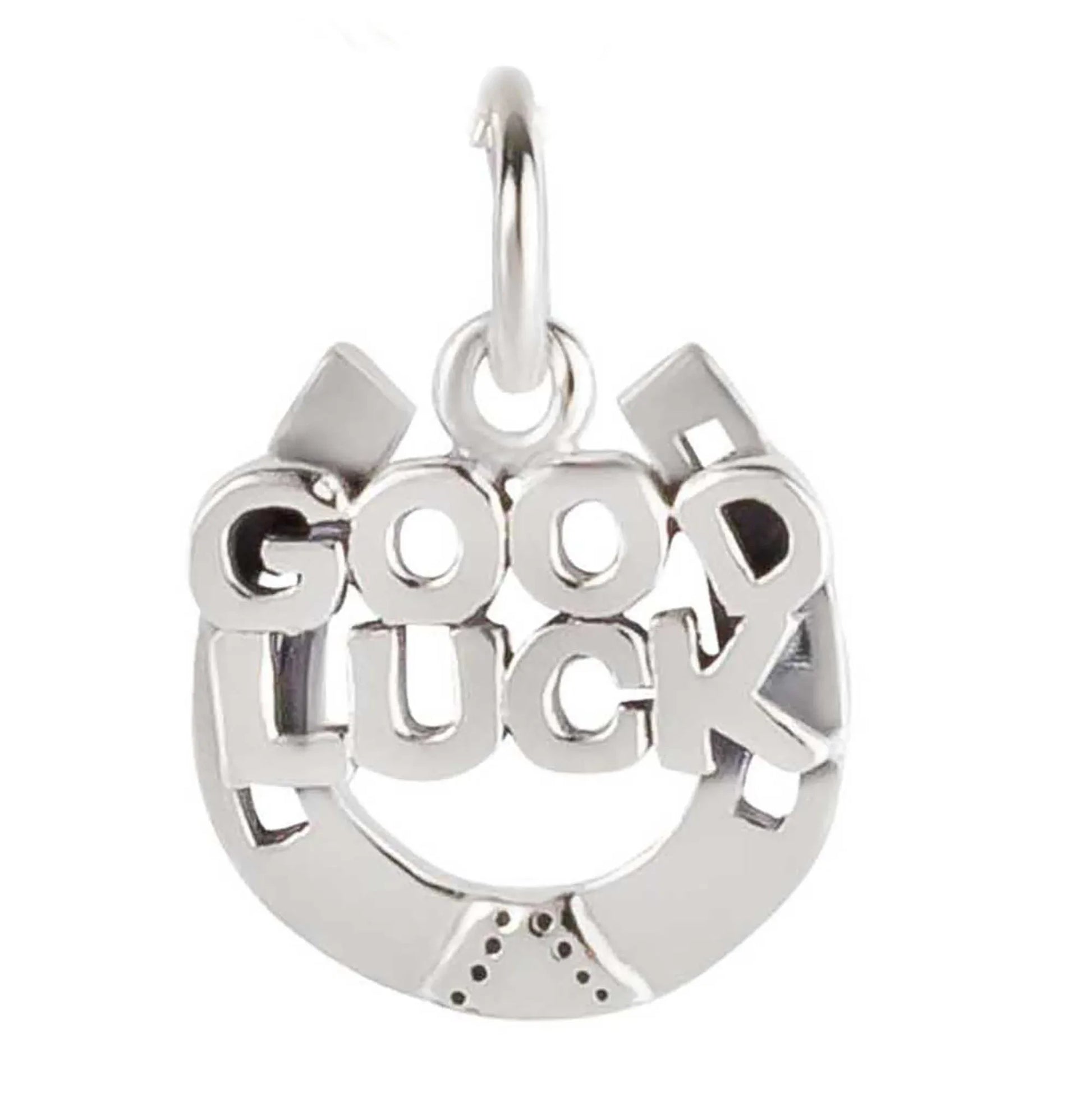 Anhänger Hufeisen Glück Good Luck  925 Silber