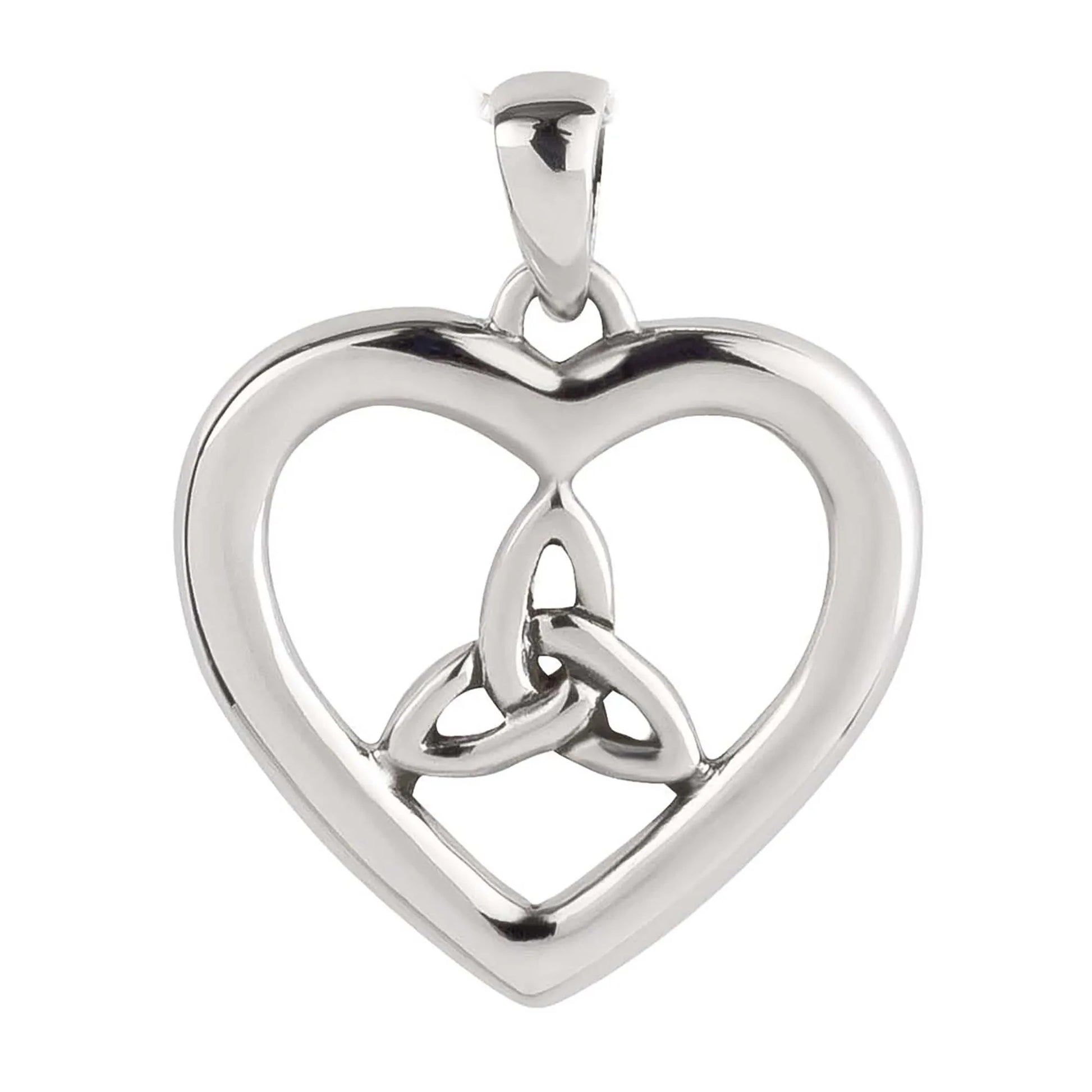 Anhänger Herz Pentagramm 925 Silber