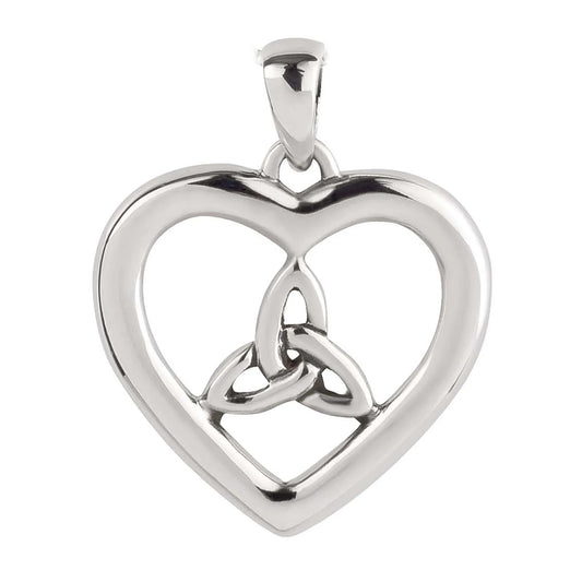 Anhänger Herz Pentagramm 925 Silber
