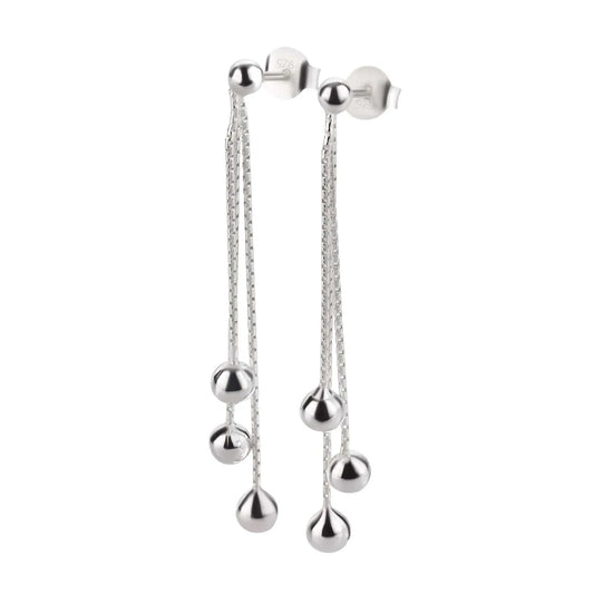 Ohrringe Silberkugel 925 Silber