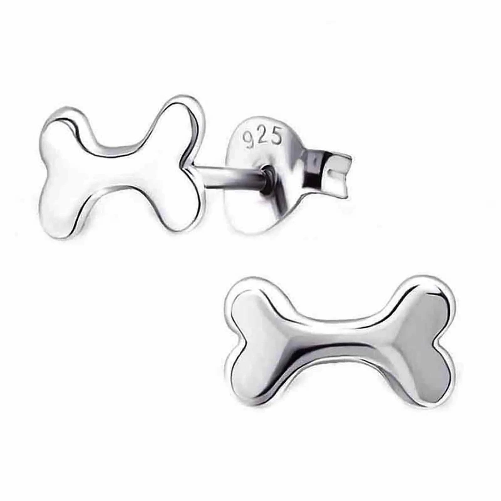 Ohrringe Knochen 925 Silber