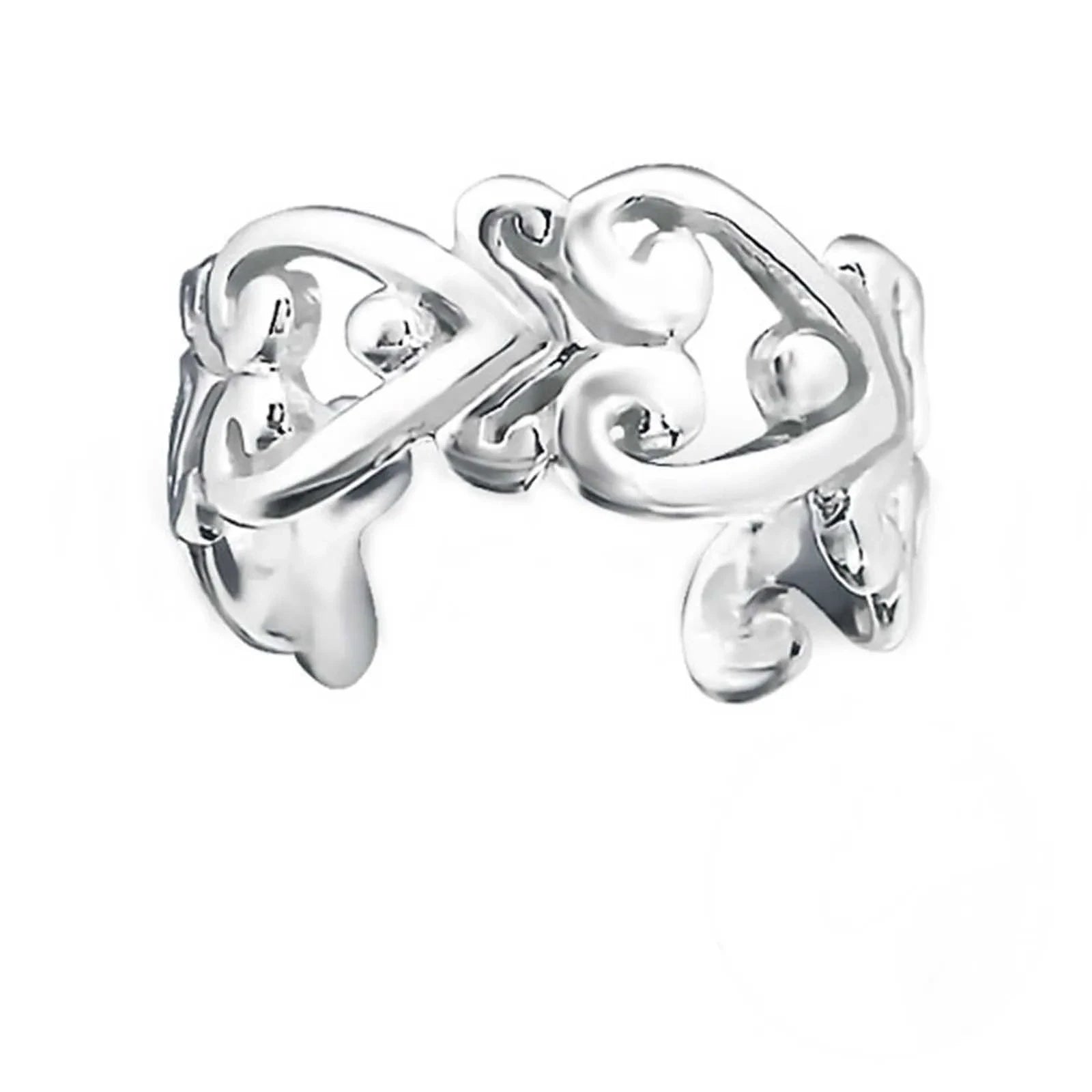 Ohrringe Ohrklemme Blume 925 Silber