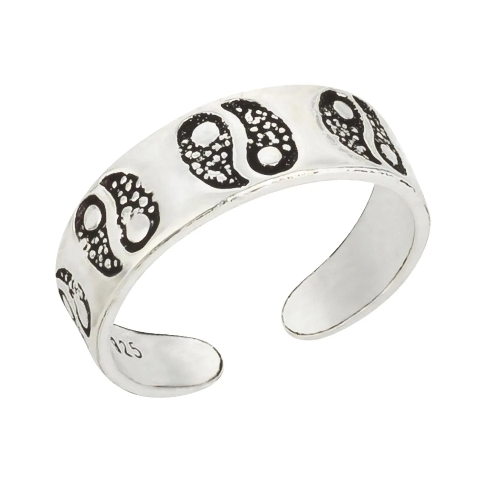 Zehenring Zehring Ying Yan 925 Silber