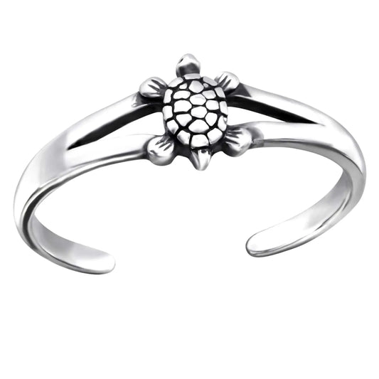 Zehenring Zehring Schildkröte 925 Silber