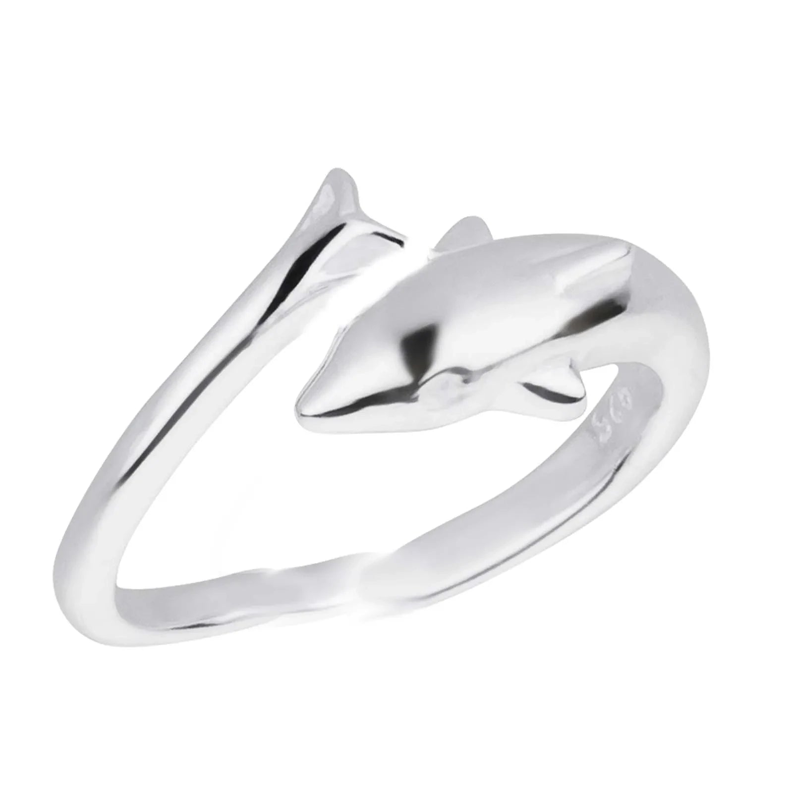 Zehenring Zehring Fisch Delfin 925 Silber