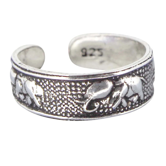 Zehenring Zehring  Elefant 925 Silber
