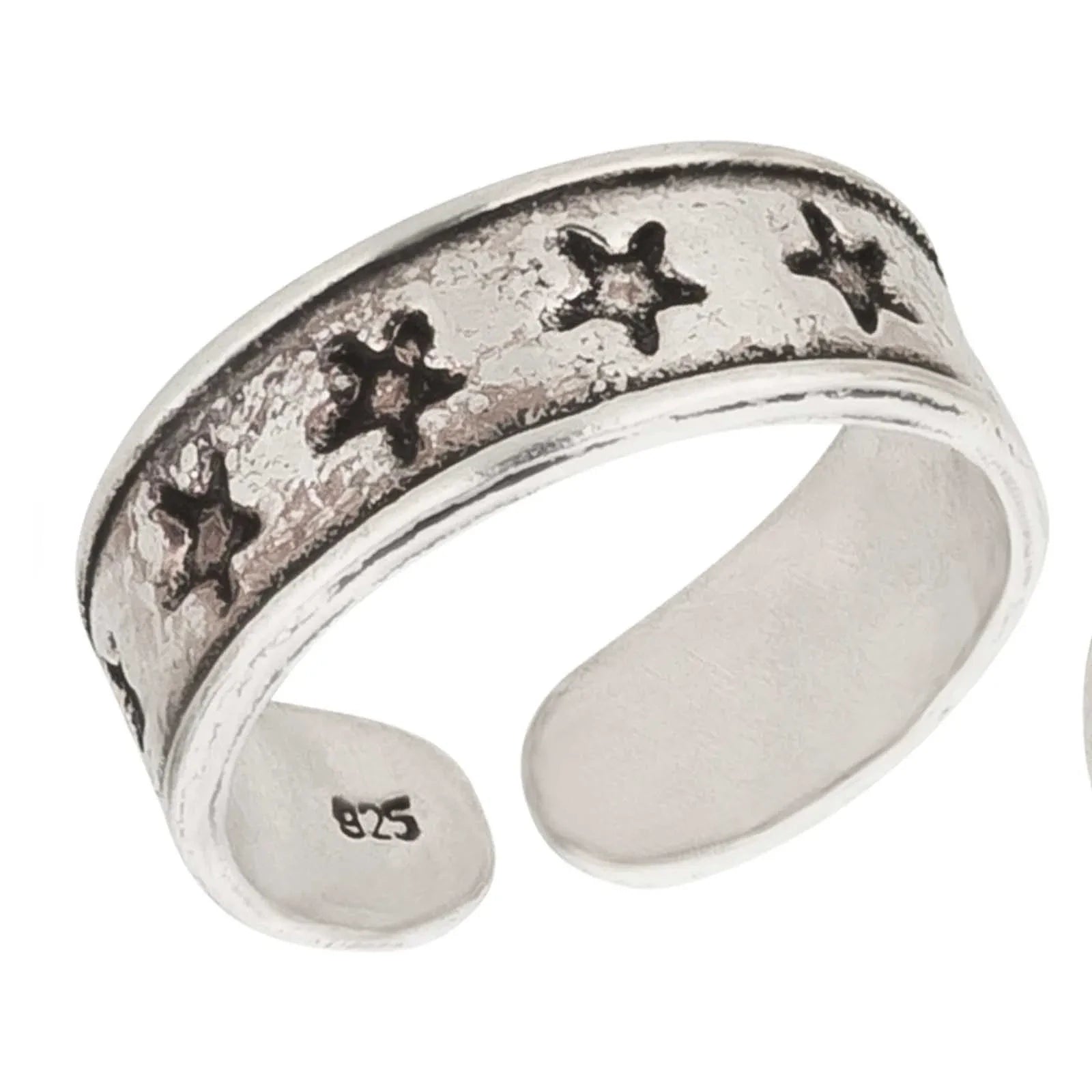 Zehenring Zehring kleine Sterne 925 Silber
