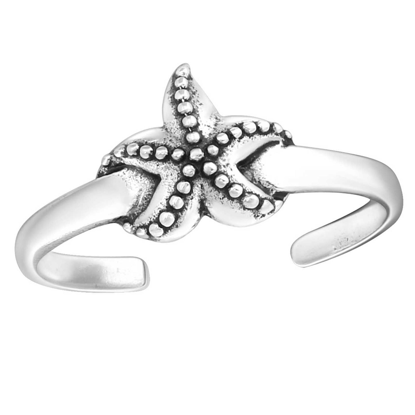 Zehenring Zehring Seestern 925 Silber
