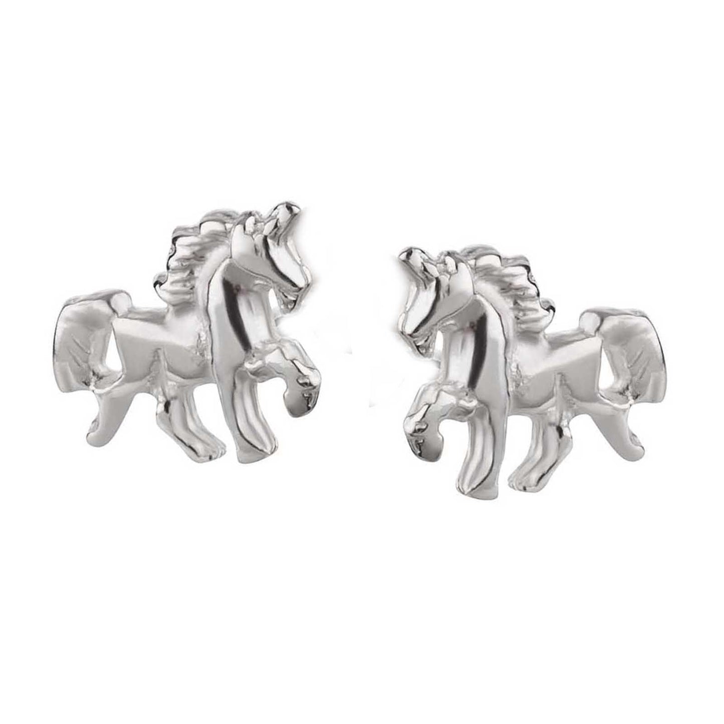 Kinderohrringe schickes Einhorn 925 Silber